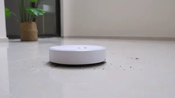 gif of ROboVac in use